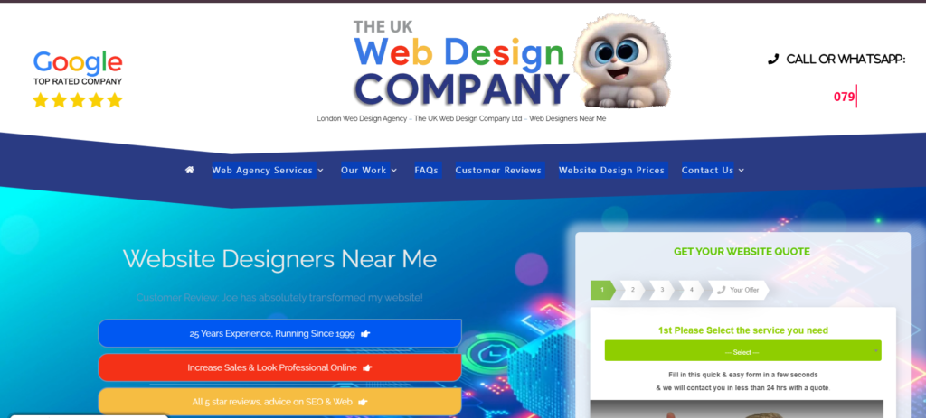 8. The Web Design Company